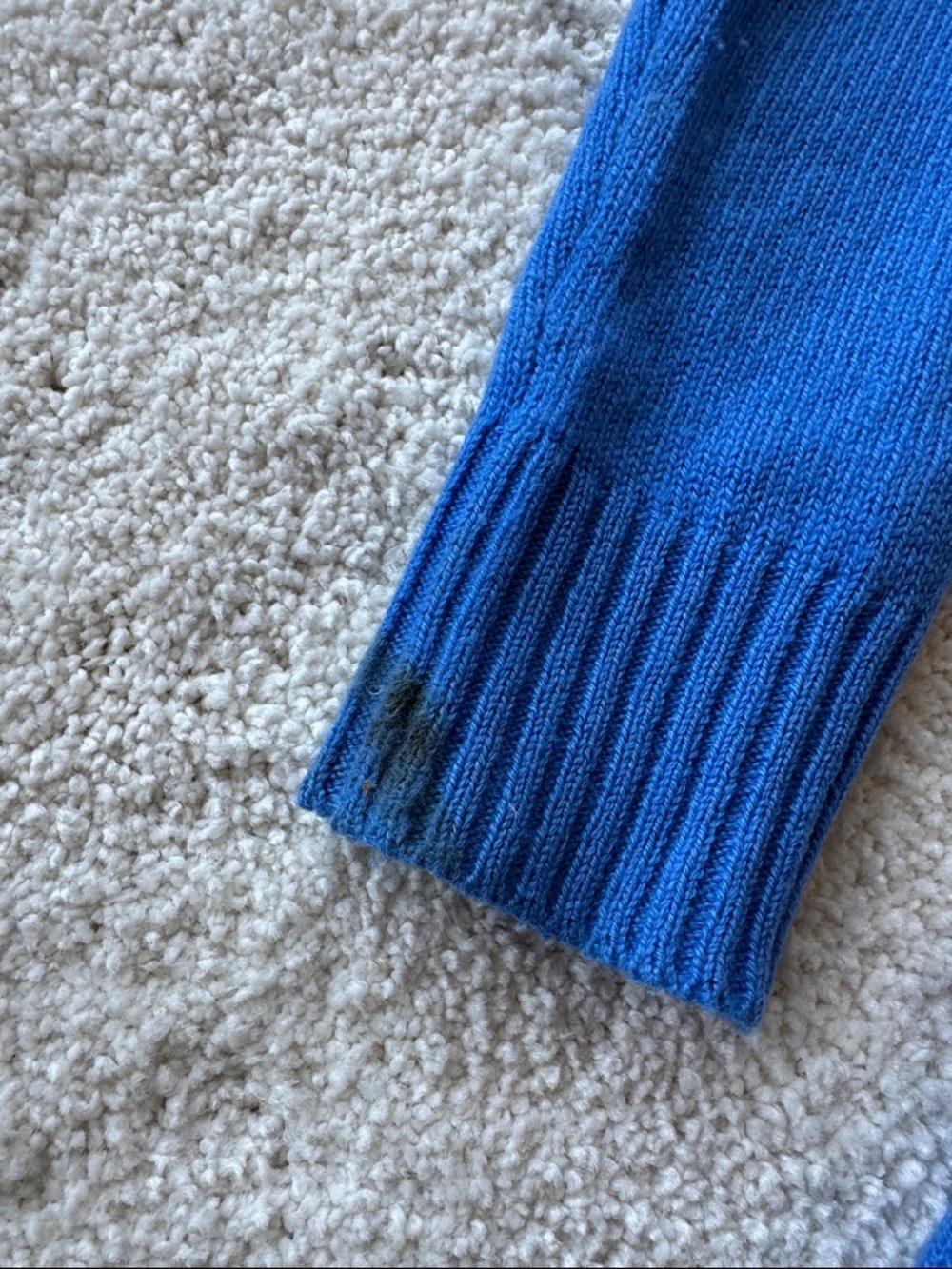 J. McLaughlin Bright Blue Cashmere Turtleneck Sweater - Picture 9 of 9